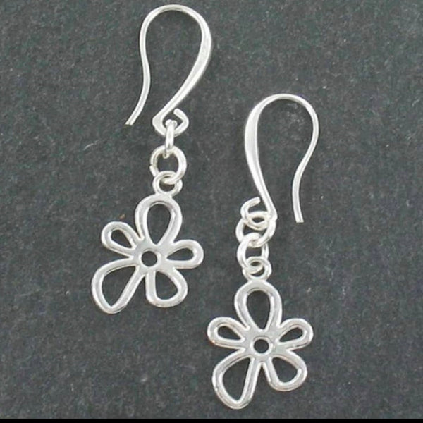 Flower Charm Earrings