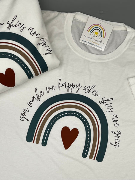 "You Make Me Happy" Tee