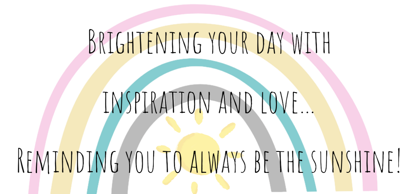 Sunshine quote banner