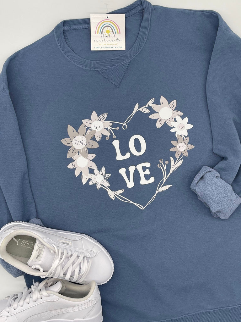 "Love" Crewneck Sweatshirt