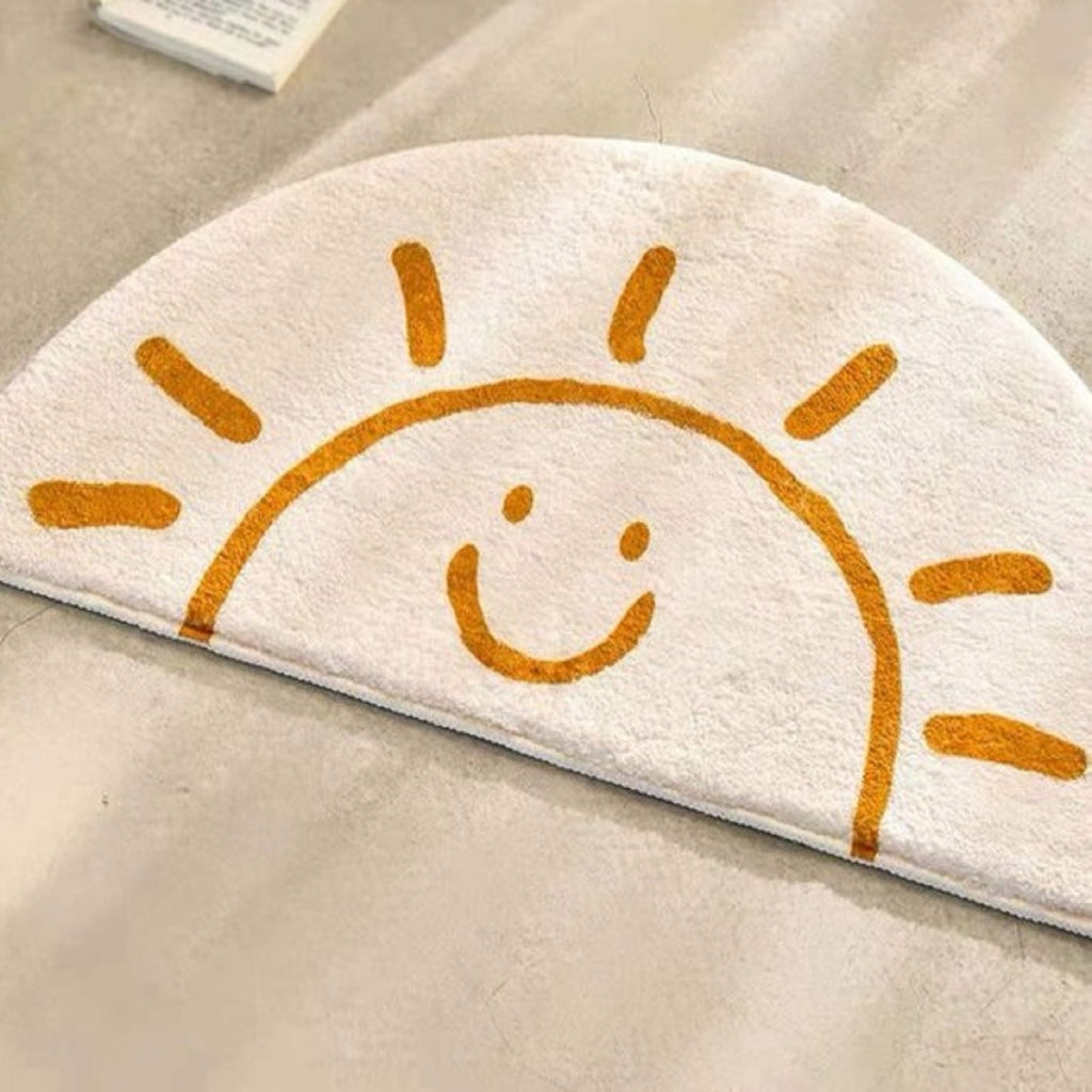 SMILEY SUN RUG